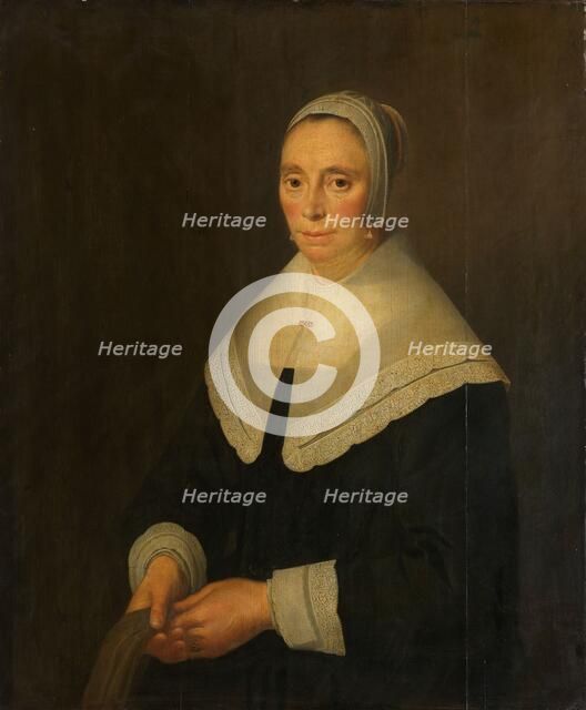 Portrait of a Woman, 1650. Creator: Hendrik Cornelisz. van Vliet.