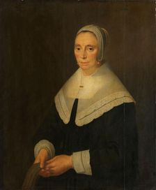Portrait of a Woman, 1650. Creator: Hendrik Cornelisz. van Vliet