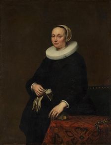 Portrait of a Woman, 1650. Creator: Jürgen Ovens