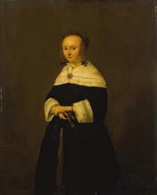 Portrait of a Woman, 1651. Creator: Adriaen van Ostade