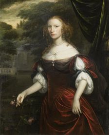Portrait of a Woman, 1667. Creator: Verelst Harman