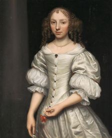 Portrait of a woman, 1660-1677. Creator: Wallerant Vaillant