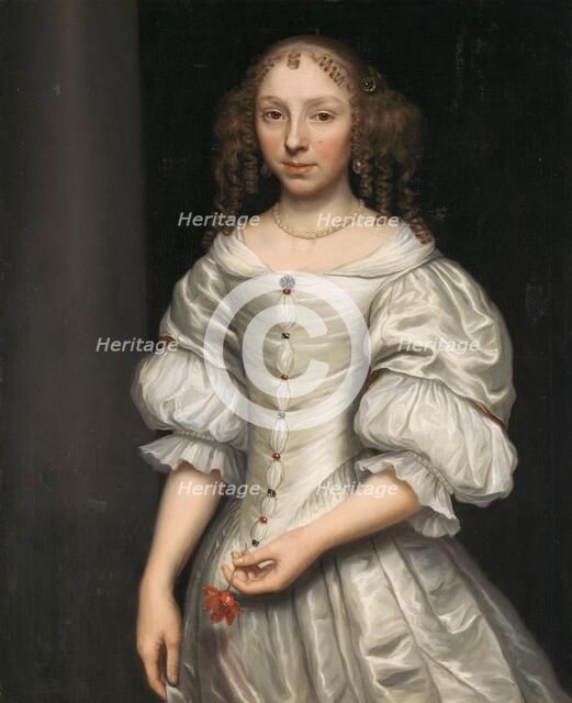 Portrait of a woman, 1660-1677. Creator: Wallerant Vaillant.