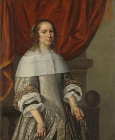 Portrait of a Woman, 1663. Creator: Hendrick Cornelisz van Vliet