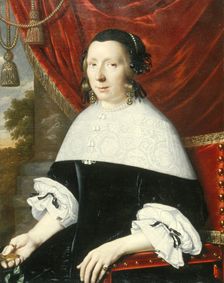 Portrait of a Woman, 1663. Creator: Pieter Nason