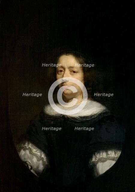 Portrait of a Woman, 1670s. Creator: Nicolaes Maes.