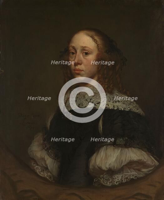 Portrait of a Woman, 1671. Creator: Pieter van Anraedt.