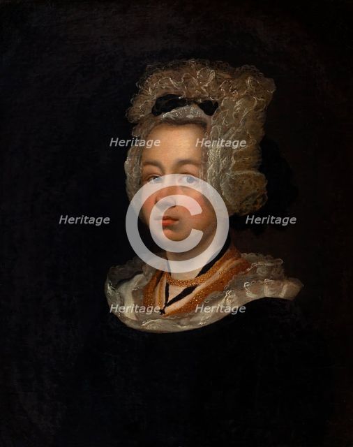 Portrait of a woman, 1686-1700. Creator: Unknown.