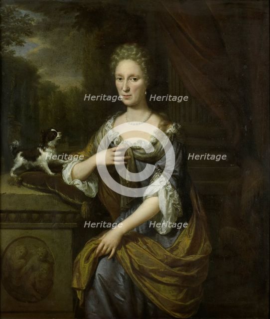 Portrait of a Woman, 1691. Creator: Jan Verkolje.