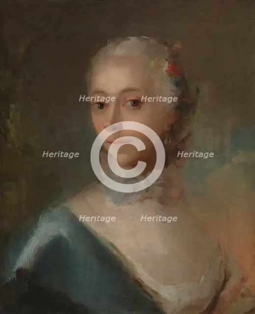 Portrait of a woman, 1726-1793. Creator: Carl Gustaf Pilo.