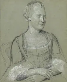 Portrait of a Woman, 1758-1762. Creator: Jean-Etienne Liotard
