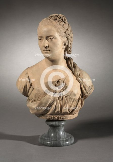 Portrait of a Woman, 1759. Creator: Jean Baptiste Defernex (French, c. 1729-1783).
