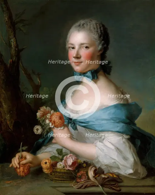 Portrait of a Woman, 1753. Creator: Jean-Marc Nattier.