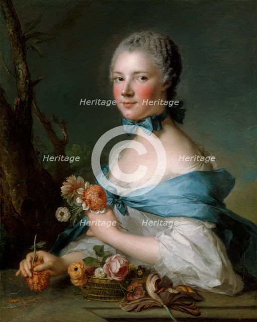 Portrait of a Woman, 1753. Creator: Jean-Marc Nattier.
