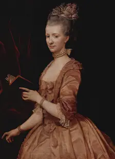 Portrait of a Woman, 1770. Creator: Anton von Maron