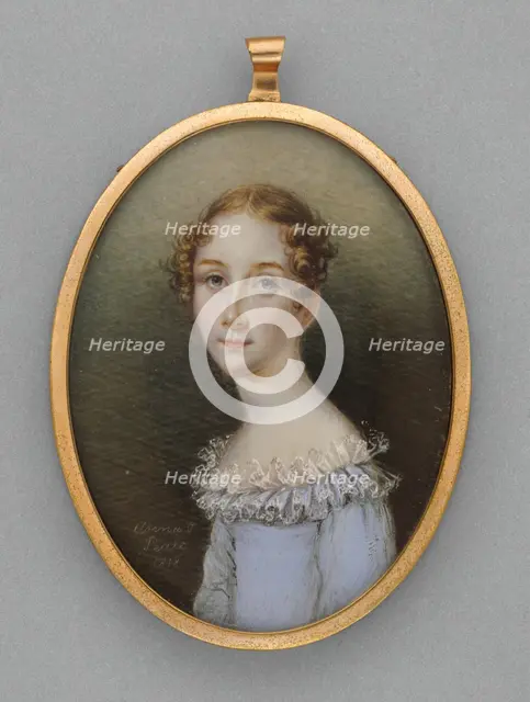 Portrait of a Woman, 1818. Creator: Anna Claypoole Peale.