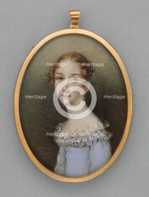 Portrait of a Woman, 1818. Creator: Anna Claypoole Peale.