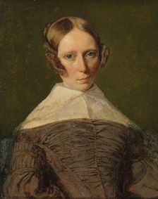 Portrait of a Woman, 1839. Creator: Unknown