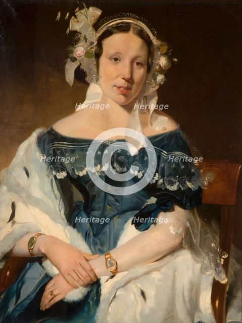 Portrait Of A Woman, 1830. Creator: R. T. Bott.