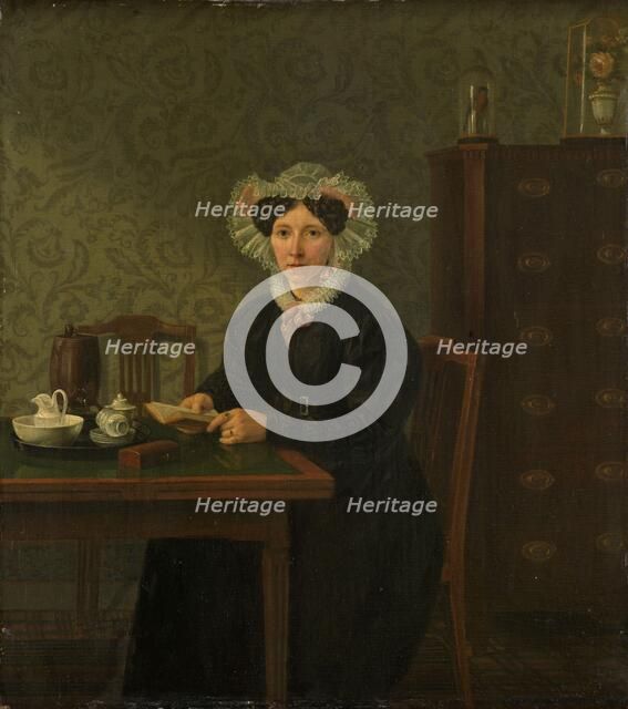 Portrait of a Woman, 1833. Creator: Willem Uppink.