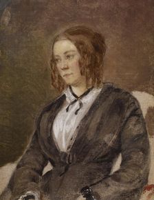 Portrait of a Woman, 1846-1849. Creator: Richard Caton Woodville
