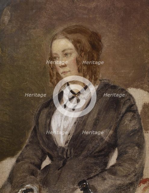 Portrait of a Woman, 1846-1849. Creator: Richard Caton Woodville.