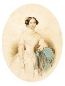Portrait of a woman, 1847