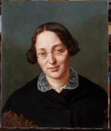 Portrait of a Woman, 1848. Creator: Unknown