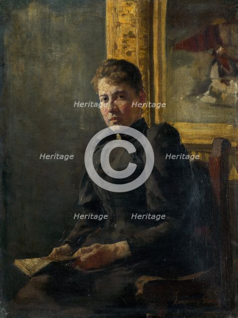 Portrait of a woman, 1840-1845. Creator: Teodor Zemplényi.