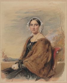 Portrait of a Woman, 1851. Creator: George Richmond (British, 1809-1896)