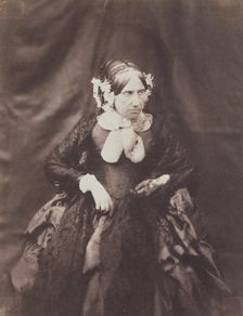 Portrait of a Woman, 1852. Creator: Joseph Vigier
