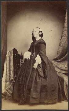 Portrait of a Woman, 1860s. Creator: Unknown
