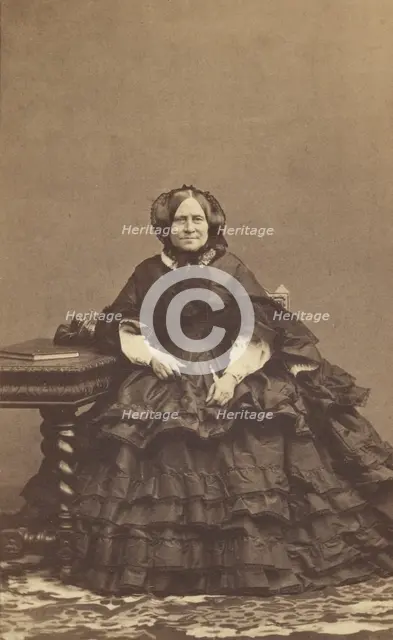 Portrait of a Woman, 1862-1865. Creator: Disdéri & Cie..