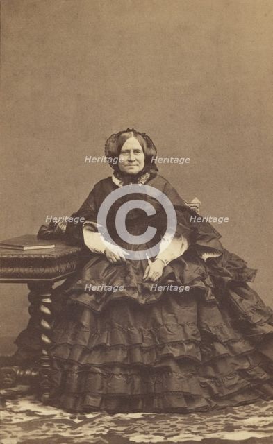 Portrait of a Woman, 1862-1865. Creator: Disdéri & Cie..