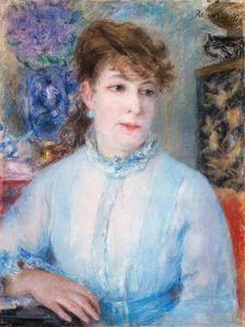Portrait of a Woman 1877. Artist: Pierre-Auguste Renoir