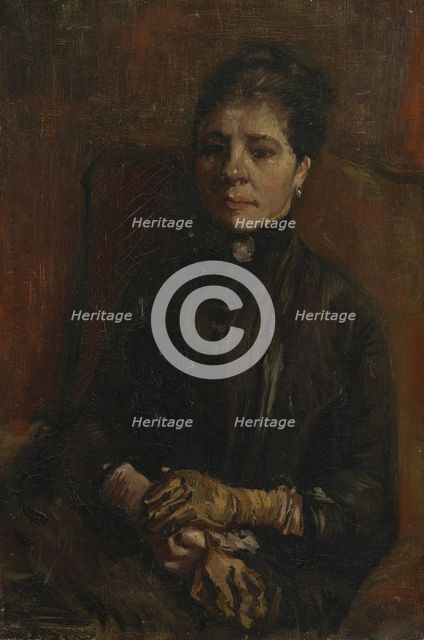 Portrait of a Woman, 1886. Creator: Gogh, Vincent, van (1853-1890).