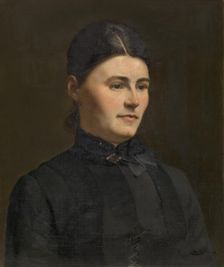 Portrait of a Woman, 1887. Creator: Karel Boom