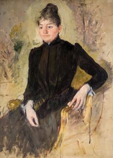 Portrait of a Woman, 1881-83. Creator: Mary Cassatt