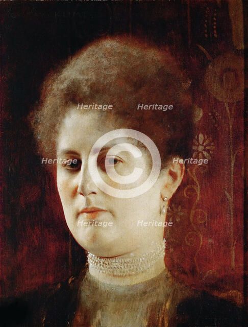 Portrait of a woman , 1894. Creator: Klimt, Gustav (1862-1918).