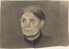 Portrait of a Woman, 1898. Creator: Paula Modersohn-Becker