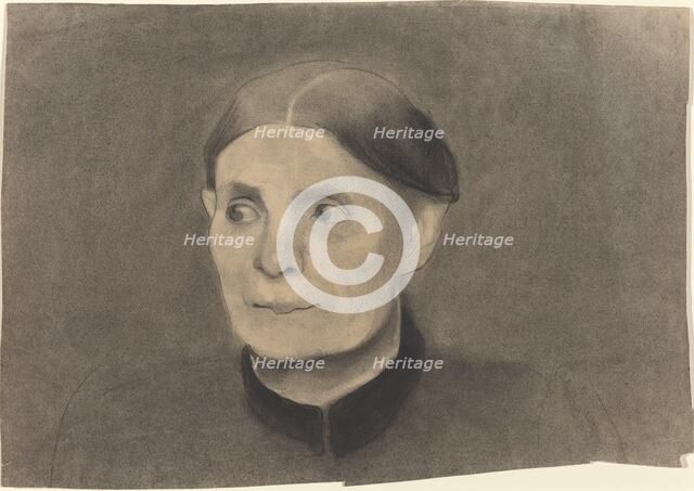 Portrait of a Woman, 1898. Creator: Paula Modersohn-Becker.