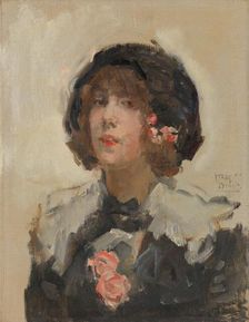 Portrait of a Woman, 1900-1922. Creator: Isaac Lazerus Israels