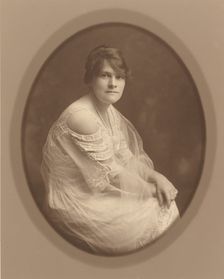 Portrait of a Woman, 1915. Creator: William H Ernsberger