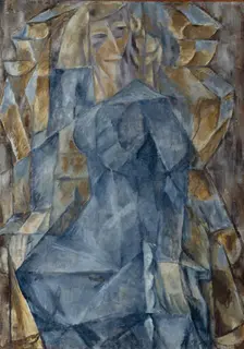 Portrait of a woman, 1910s. Artist: Le Dantyu, Mikhail Vasilyevich (1891-1917)