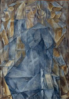 Portrait of a woman, 1910s. Artist: Le Dantyu, Mikhail Vasilyevich (1891-1917)