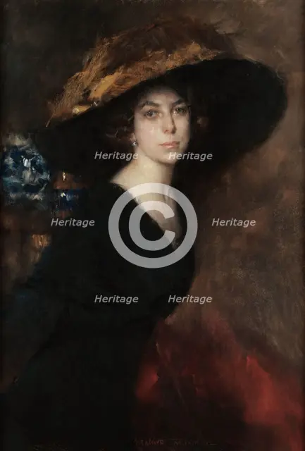 Portrait of a woman, 1912. Creator: Alciati, Antonio Ambrogio (1878-1929).