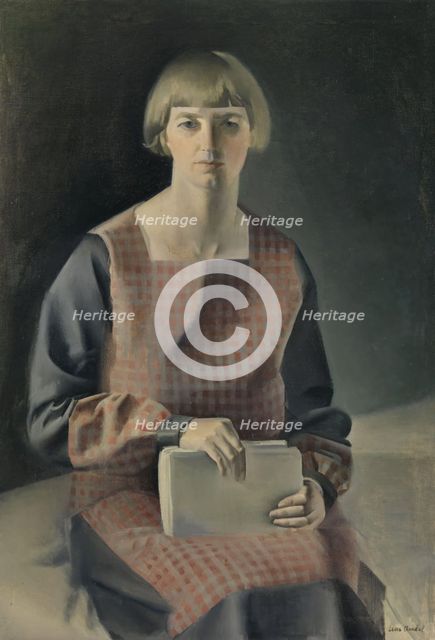 Portrait of a Woman, 1925. Creator: Leon Aurdal.