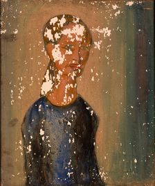 Portrait of a Woman, 1920-1925. Creator: Alfred Henry Maurer