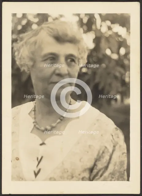 Portrait of a Woman, 1933. Creator: Louis Fleckenstein.