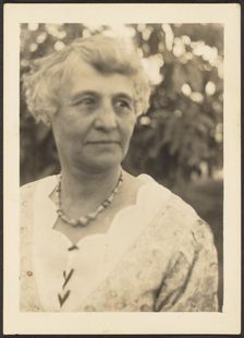 Portrait of a Woman, 1933. Creator: Louis Fleckenstein